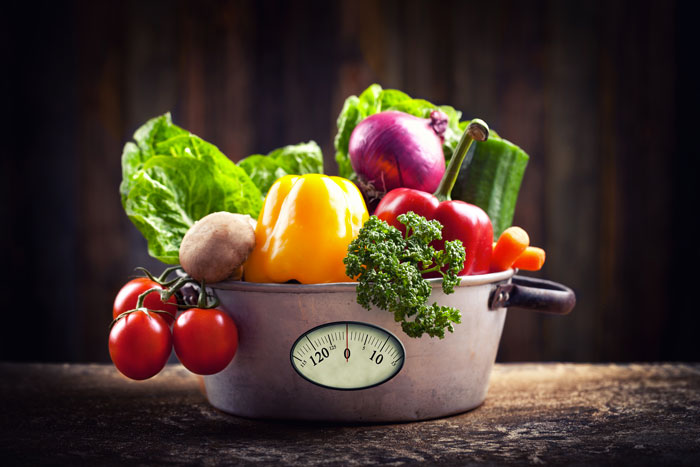 Portion de légumes