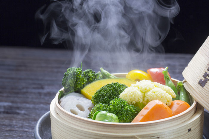 légumes vapeur