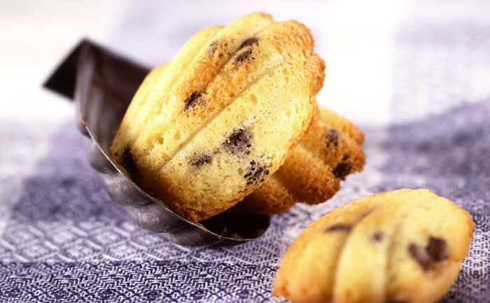 madeleines chocolat