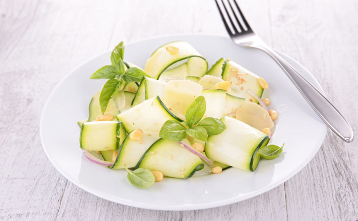 tagliatelles de courgettes